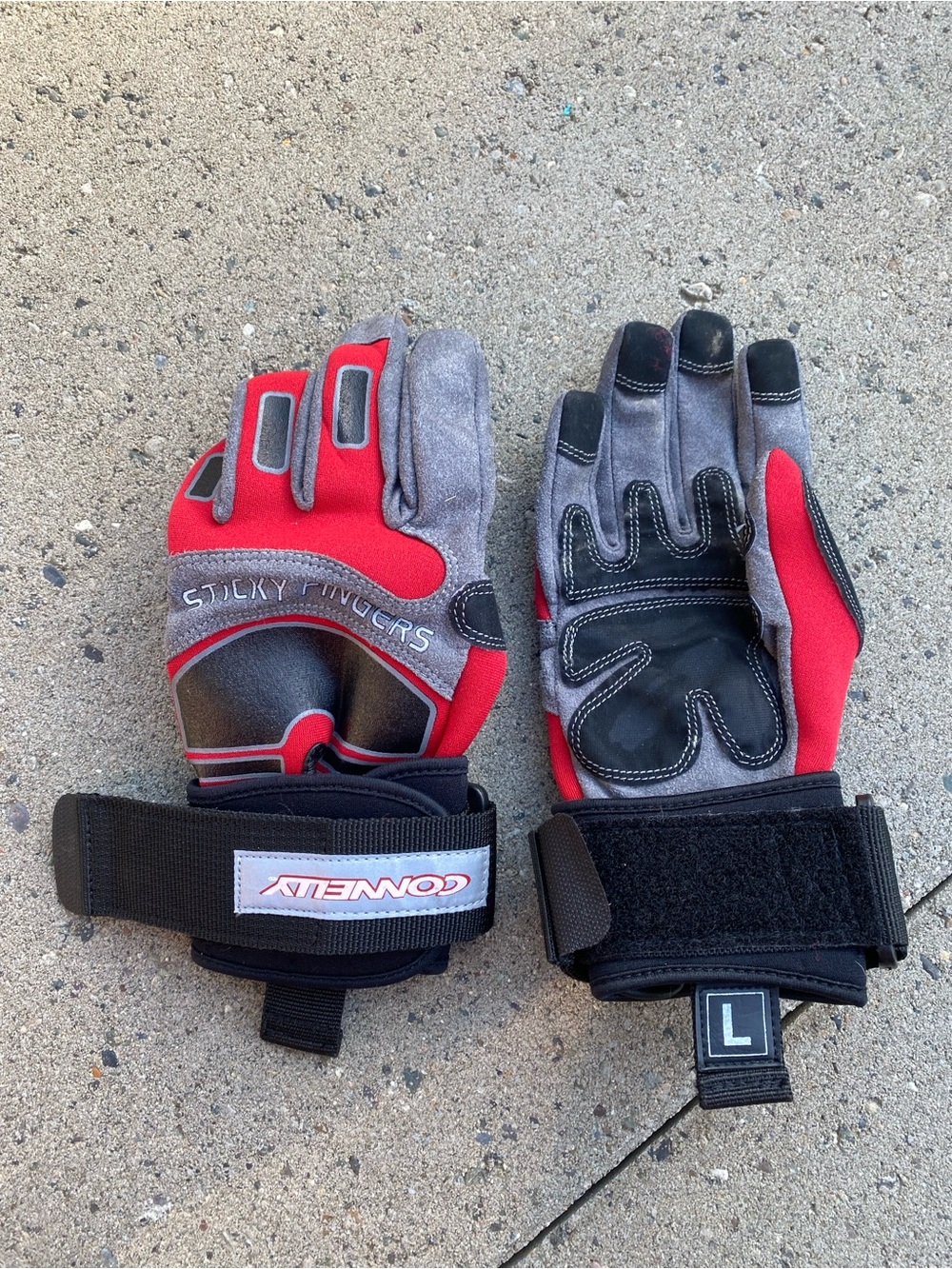 Connelly Sticky Fingers Watersport Gloves with Wrist Support -